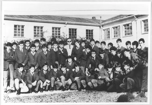 Alumnos de la Escuela Normal de Ancud, 1985. (año de reapertura de la escuela)