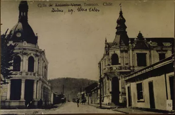 Calle Bulnes esquina Claro Solar, 1910