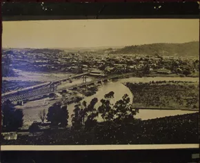 Vista de Temuco desde el cerro Conun Hueno