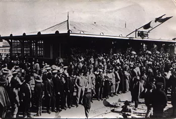 Inauguración del Ferrocarril de Freire a Cunco