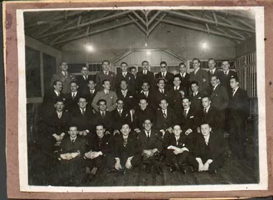 Retrato grupal masculino