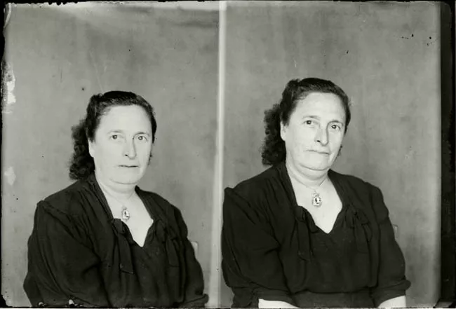 Dos retratos femeninos