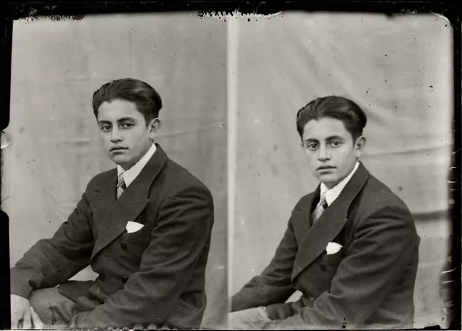 Dos retratos masculinos