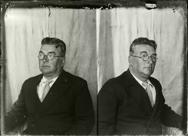 Dos retratos masculinos