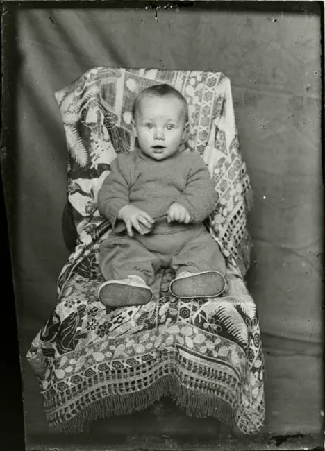 Retrato de un lactante