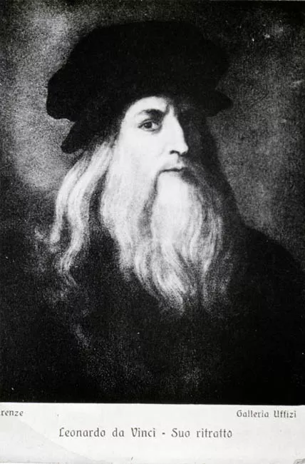 Firenze. Leonardo Da Vinci Suoritratto