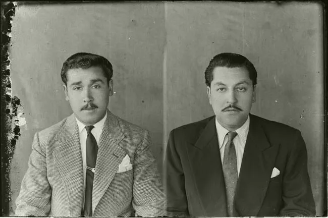 Dos retratos masculinos