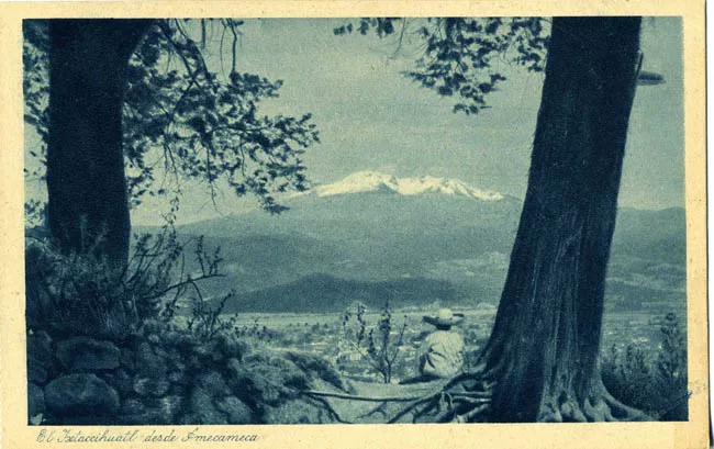 El Ixtacihuatl desde Amecamega
