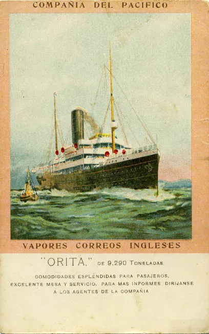 VAPOR CORREOS INGLES CIA.DEL PACIFICO