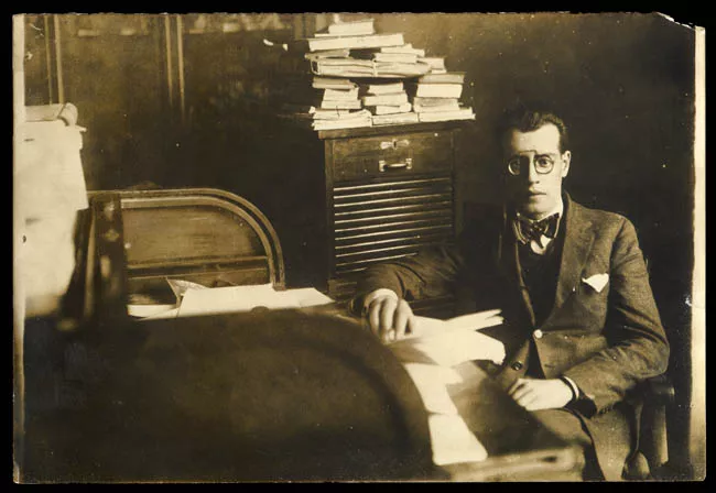 Retrato de Giovanni Papini