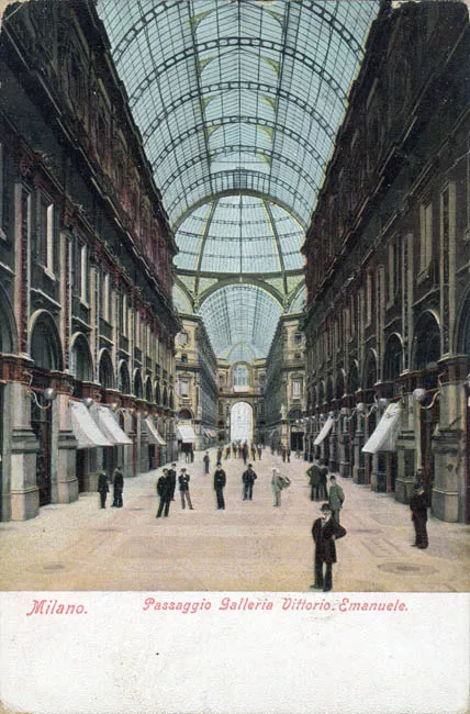 MILANO Passggio galleria Vittorio Emanuele