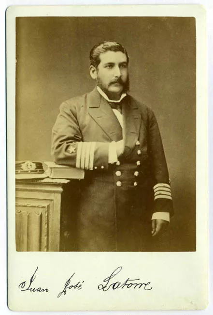Retrato del Vicealmirante Juan José Latorre Benavente