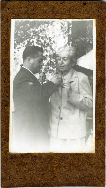 Visita de Gabriela Mistral
