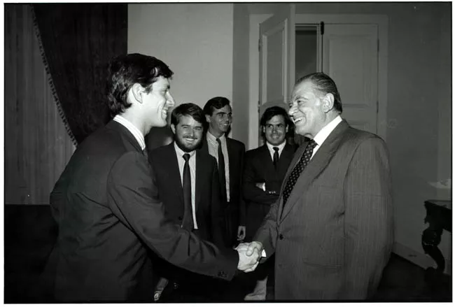 Presidente Aylwin, Claudio Orrego y otro