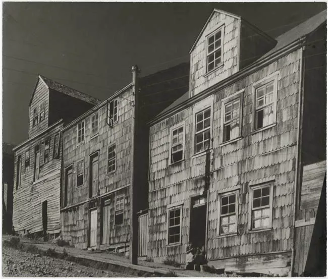 Fachadas de casas típicas del sur de Chile, Puerto Montt