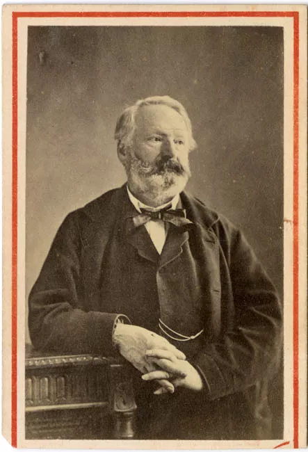 Retrato de Víctor Hugo