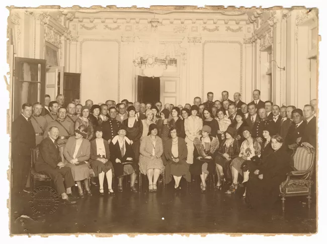Retrato grupal en la Intendencia