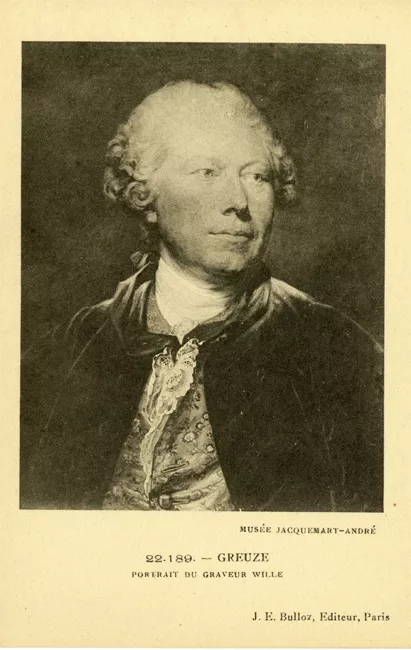 Portrait du Graveur Wille 
