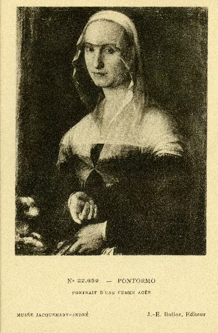 Portrait d’une femme agée