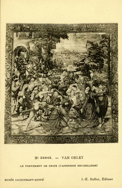 Le portement de croix (Tapisserie bruxelloise)