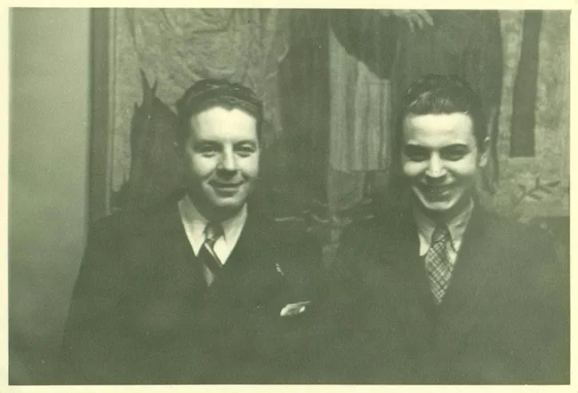 Retrato de dos hombres