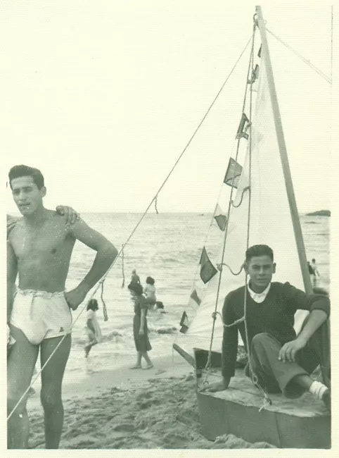 Retrato de dos hombres