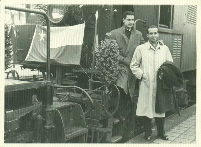 Retrato de dos hombres
