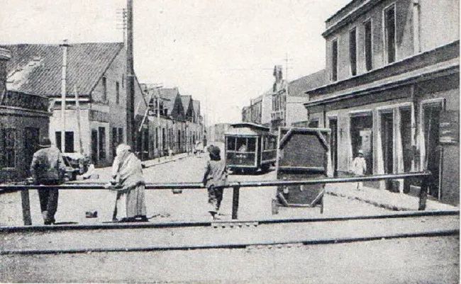 Primer Tranvia 1908 de Talcahuano