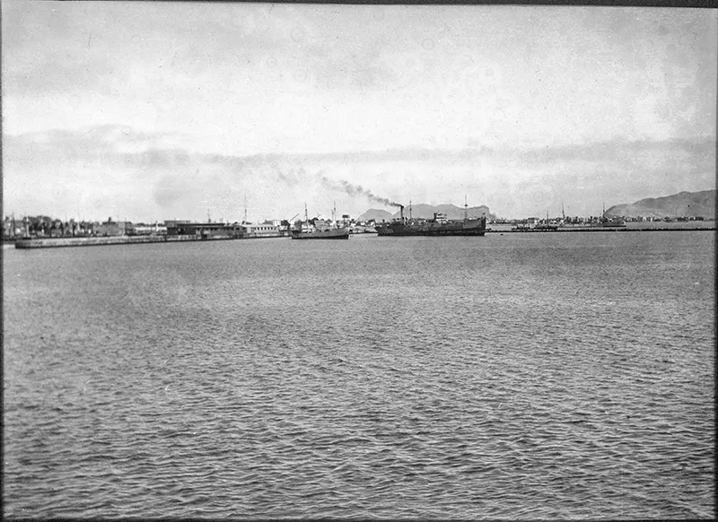 Vista de puerto peruano