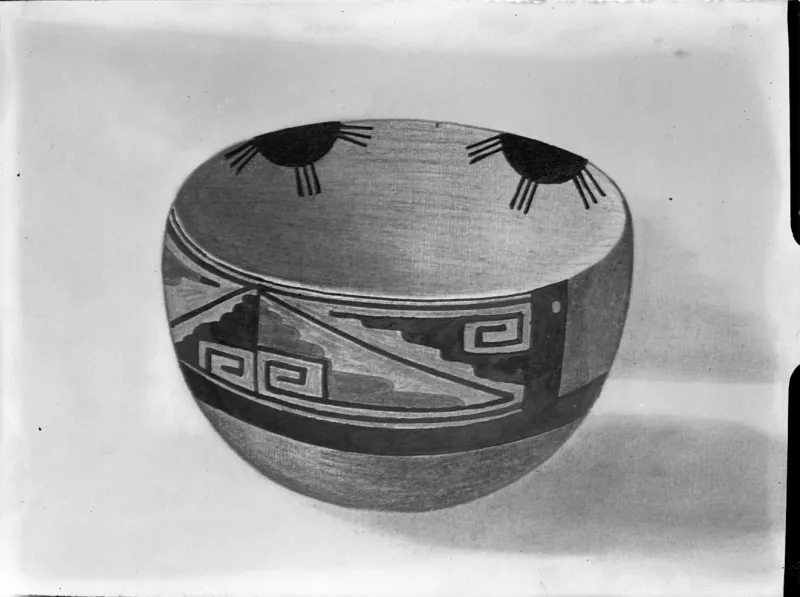 Dibujo de puco Copiapó-Inca