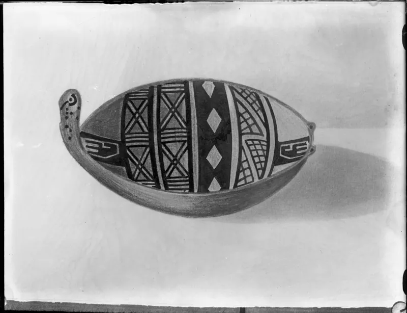 Dibujo de escudilla Inca