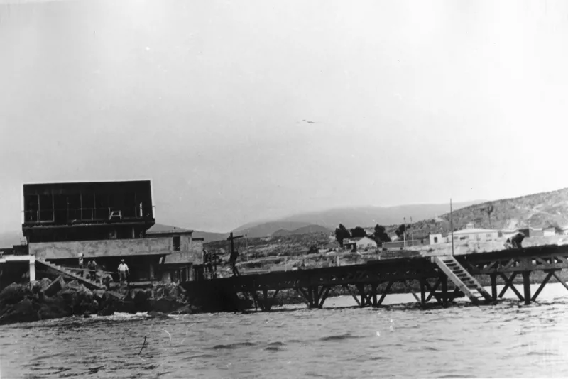 Club de Yates de La Herradura en etapa constructiva