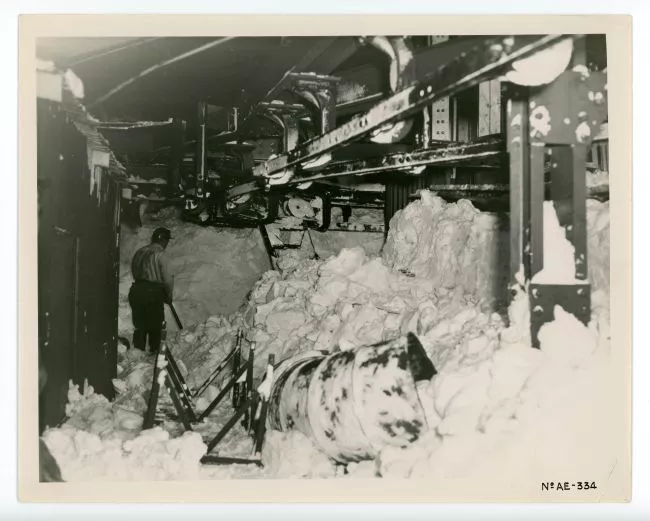 Avalancha en Sewell, 1944