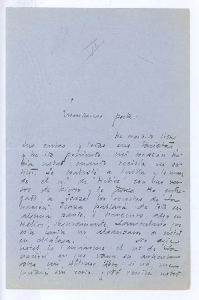 [Carta], c. 1903 Madrid, España <a> Rubén Darío  [manuscrito] Juan Ramón Jiménez.