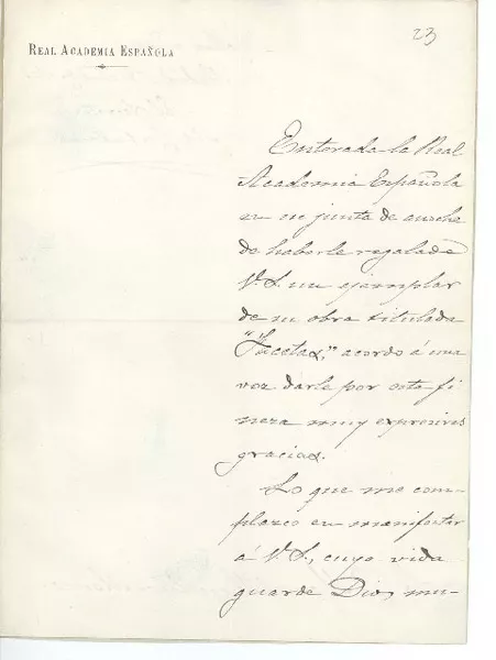 [Carta] 1903 abr. 16, Madrid, España [a] Manuel Magallanes Moure  [manuscrito] M. Casalino.