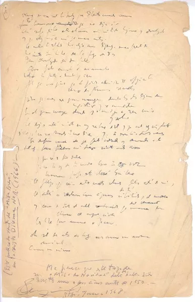 Misa de navidad  [manuscrito] Eduardo Anguita.