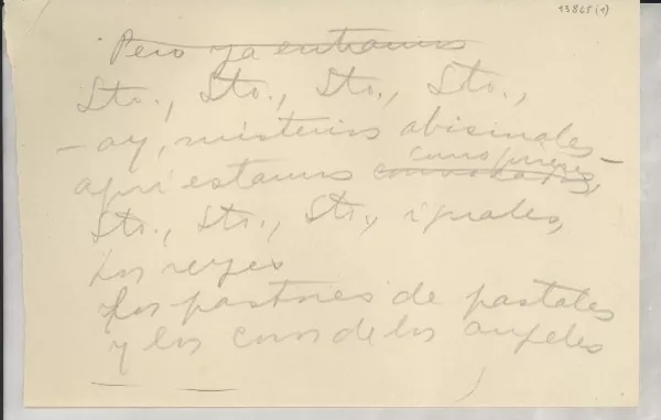 [Sto.]  [manuscrito] [Gabriela Mistral].