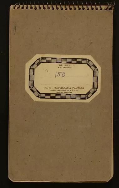 [Cuaderno 150]  [manuscrito] Gabriela Mistral.