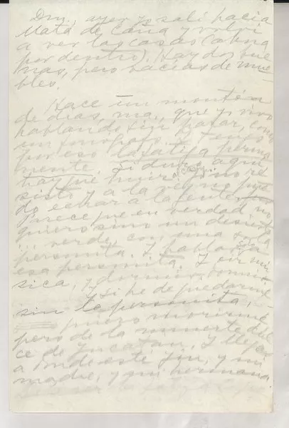 [Carta] [1946-1956?] [a] Doris Dana, New York  [manuscrito] Gabriela Mistral.