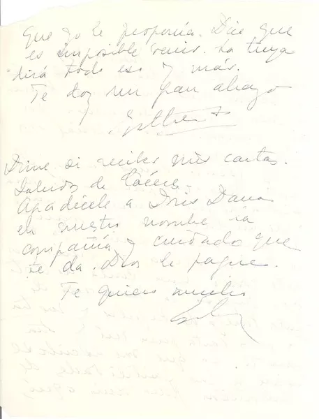 [Carta] 1954 ene. 8, [Uruguay] [a] Gabriela Mistral  [manuscrito] Esther de Cáceres.