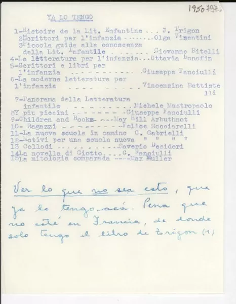 [Carta] [1950, Argentina] [a] Gabriela Mistral  [manuscrito] Martha [Salotti].