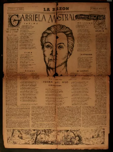 Gabriela Mistral Premio Nóbel 1945. [artículo] :