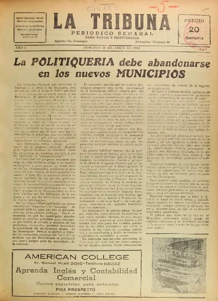 La tribuna.