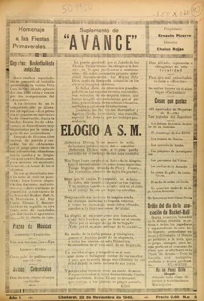Suplemento de Avance.