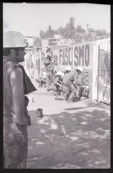 Murales Brigada Ramona Parra  [fotografía] Armindo Cardoso.