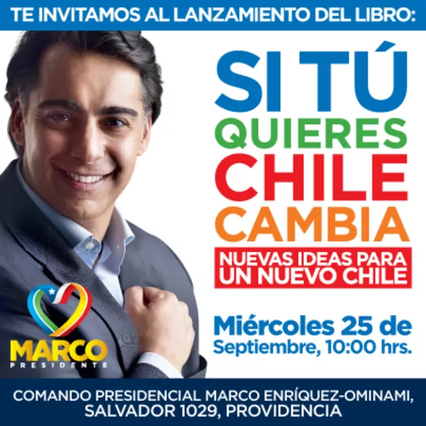 Si tú quieres Chile cambia nuevas ideas para un nuevo Chile. [recurso electrónico] :