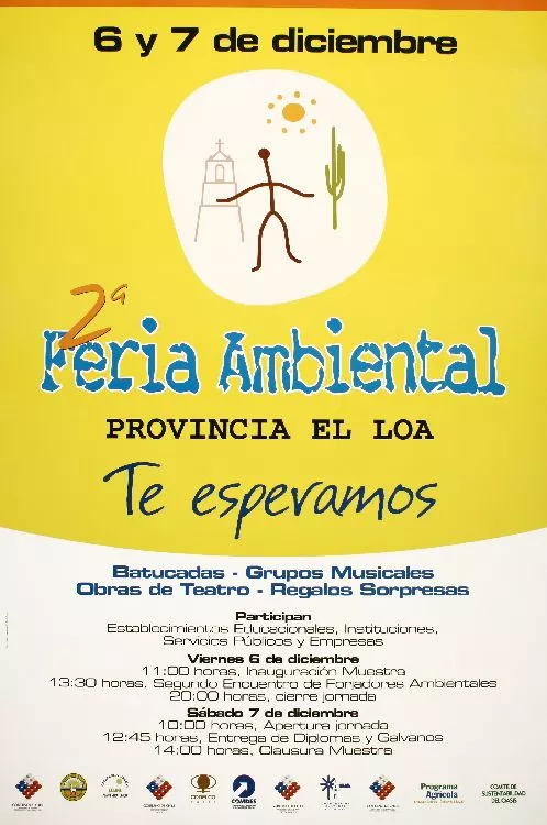 2da feria ambiental provincia del Loa. [estampa] :