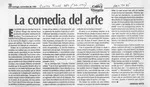 La comedia del arte  [artículo] Hernán Soto.