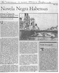 Novela negra habemus  [artículo] Antonio Avaria.