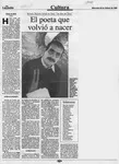 El poeta que volvió a nacer  [artículo] Christian San Martín.